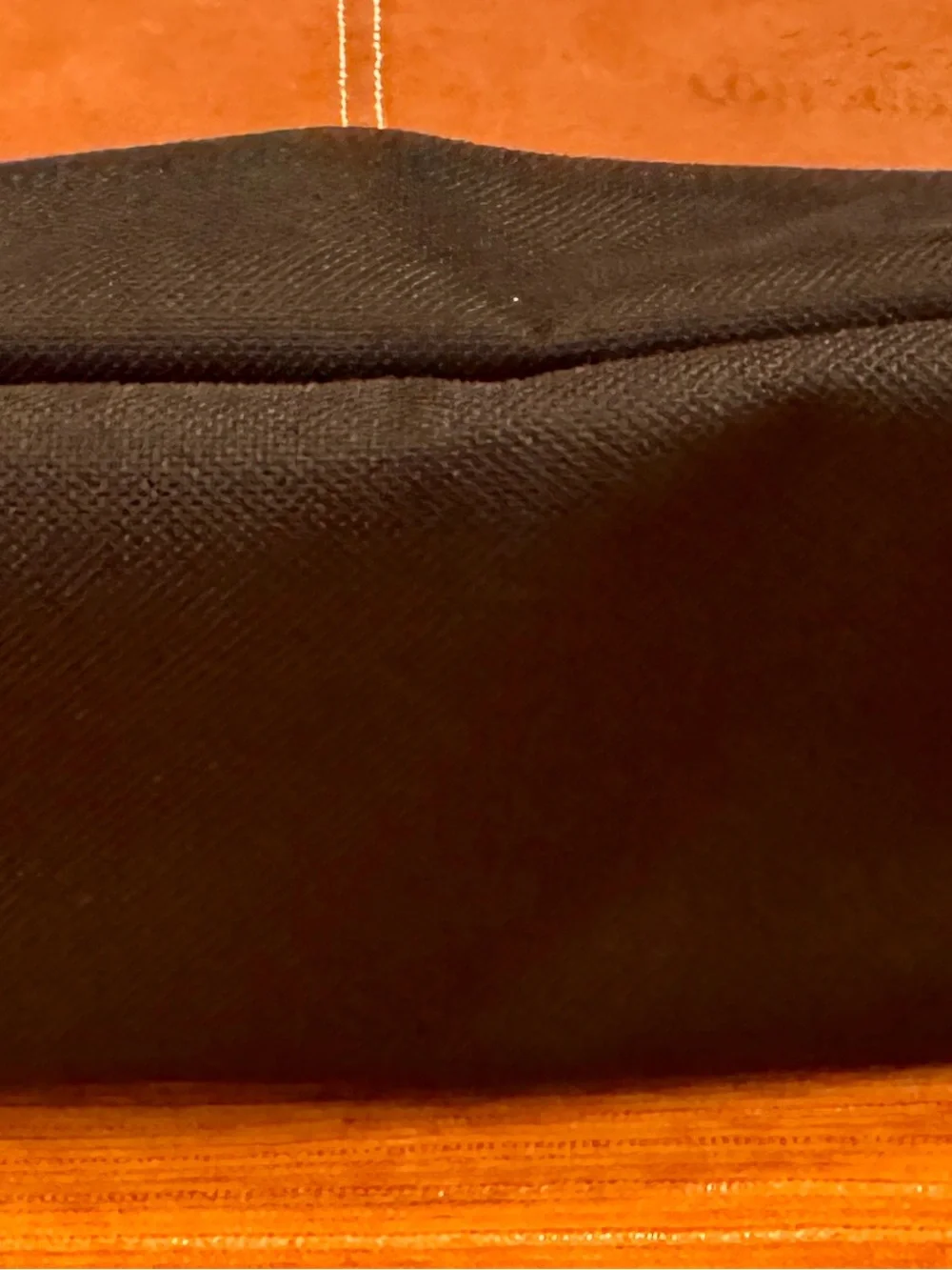 Longchamp Black and Brown Convertible Messenger Bag